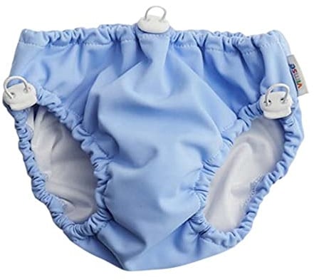 ImseVimse Schwimmwindel, Light Blue, Größe S/M, Drawstring