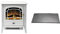 Dimplex Courchevel Optiflame Electric Stove, Imitation Log Burner Fire Suite, Electrical LED Wood Burning 2kW Fan Heater, White & Hearth Pad HPD001, Black