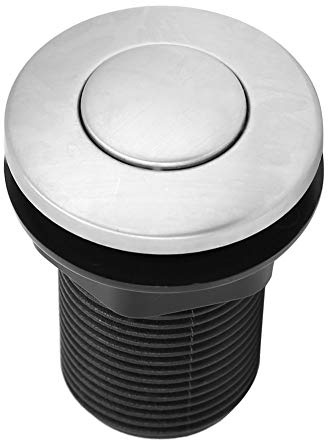 Interruptor de Aire Chatarra de Basura, Interruptor de Aire de 32mm para Eliminación de Residuos, Kit de Manguera Neumática, Eliminación de Encendido/Apagado, Botón