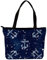 Tragetasche, Umhängetasche, Handtasche, Umhängetasche, stilvolle personalisierte Tragetasche für Frauen, Anker mit Blasen, Mehrfarbig