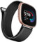 Wanme Metallarmband kompatibel mit Fitbit Versa 3/4 und Sense/Sense 2 – Edelstahl, verstellbar, für Damen und Herren – Schwarz