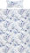REDBEST Bettwäsche Single-Jersey blau Größe 1x 135x200 cm + 1x 40x80 cm