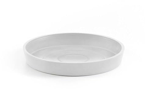Ecopots runder Pflanzen-Untersetzer, kompatibel mit Ecopots Serien und anderen runden Blumentöpfen, minimalistisches Design, robust und langlebig