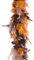 PARTY DISCOUNT NEU Federboa Braun-Mix, ca. 180cm lang