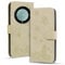 Vaitasy Coque pour Honor Magic 5 Lite 5G Étui Flip Portefeuille Cuir PU Sakura en Relief Cover avec Magnétique Folio Fonction Support Housse pour Honor Magic 5 Lite, Chat Sakura Kaki