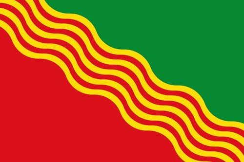 magFlags Bandera Large Cabolafuente, Zaragoza, España | bandera horizontal | 1.35m² | 90x150cm