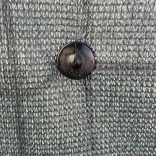 Clips rapide Noir de fixation pour brise-vue sur grillage rigide x 50