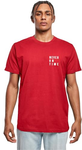 Mister Tee Damen Never On Time Tee S Burgundy
