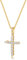Kenivira Cross Necklace for Women Silver Necklace with Cross Pendant Gold Cross Necklaces for Women Trendy Gold Jewelry Gifts for Women Girls