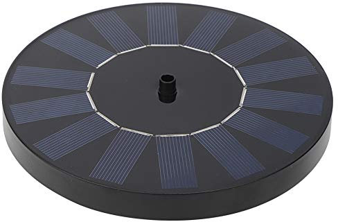 7 V Solarbetriebene Brunnenpumpe für den Außenbereich, Feine Verarbeitung, Schnelle Wasserzirkulation, Gartendekoration, Vogelteiche, Kleine Pools