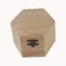 Gettimore Sechseckige Aufbewahrungsbox aus Holz, Schmuckbehälter, Hochzeitsgeschenk, Halter, DIY, Handwerk, Dekoration, Organizer (12 x 10,5 x 6,5 cm)