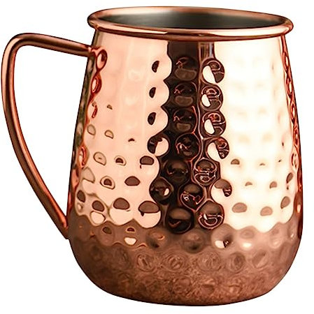 TOPBATHY Cocktail Cup Hammer Mug Stainless Steel Novelty Cup Friend Mug for Bar Display