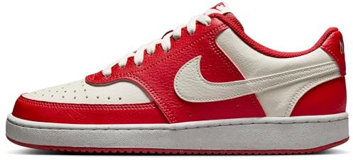 Nike Court Vision Low Next Nature Women's Shoes, University Red Sail, 6 UK