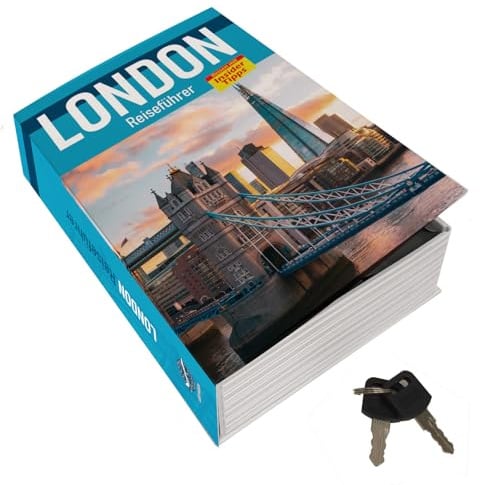 London Reiseführer - Booksafe L Geheimversteck und Buchtresor Reisebegeistert lustig und sicher