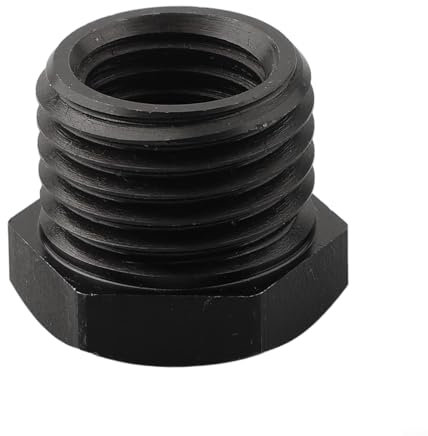 Gdfnmogo Adattatore per mandrino per tornio per legno, filettatura esterna 33 mm, filettatura interna 24 mm, alta rigidità, accessorio per utensili per la lavorazione del legno (A)