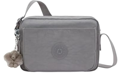 Kipling ABANU M Medium crossbody, Inviting Grey (Grey)