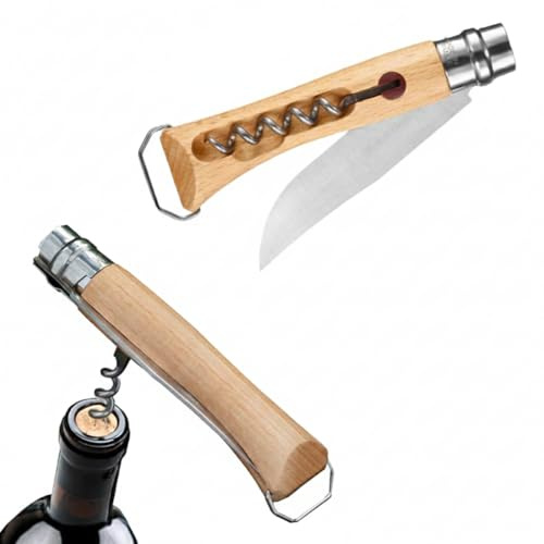 mabouteille.fr Couteau personnalisé homme n°10 - Couteau pliant de poche personnalisation Gravure Laser [ Tir Bouchon ]