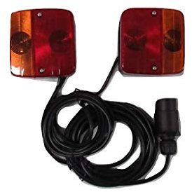 Magnetic Trailer Board Light Kit 7.5 Metre Cable