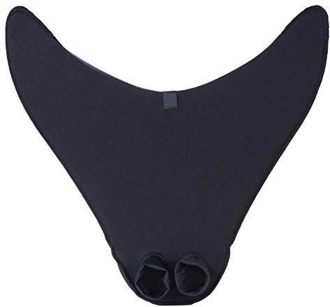Fancylande 1 Stck Meerjungfrau-Flosse für Kinder und Erwachsene, Zum Schwimmen Geeignet, Tolle Wasserspielzeuge,Schwimmen Vollfußflosse für Erwachsene Kinder, Schwarz