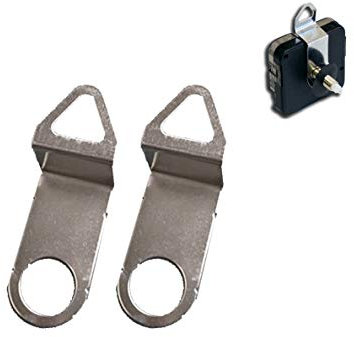COPPIA GANCI PER MECCANISMO PER OROLOGIO AL QUARZO