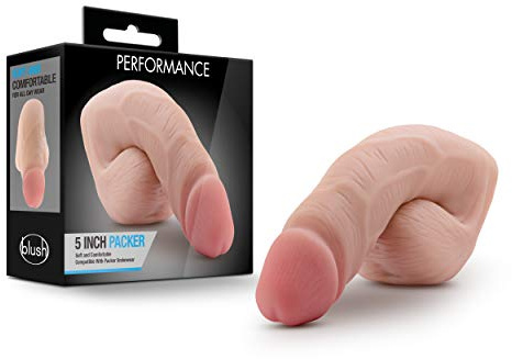 Blush Performance Umschnall-Dildos Fleisch 5 Zoll