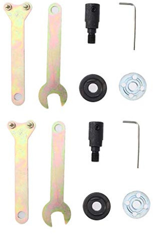 Tubayia 2 Set Motorwellenkupplung Verbindungsstange M10 5mm Hülse für Poliermaschine Werkzeug Set