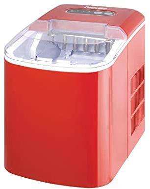 Caterlite Countertop Manual Fill Ice Machine Red