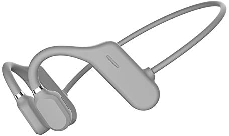 Bluetooth 5.0 Knochenleitungskopfhörer mit Mikrofon, Kabellose Kopfhörer, Schweißfest, 6D Surround Stereo Sound, Over-Ear Headsets zum Joggen Laufen Fahren Radfahren Zuhause und im Büro