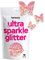Hemway Ultra Sparkle Glitter - Butterfly | Rose Gold Holographic Metallic Flake Sequins for Resin & Epoxy Crafts | Craft Supplies for Tumblers, Festival, Face, Body, Eye & Nail Art Decoration | 50 g