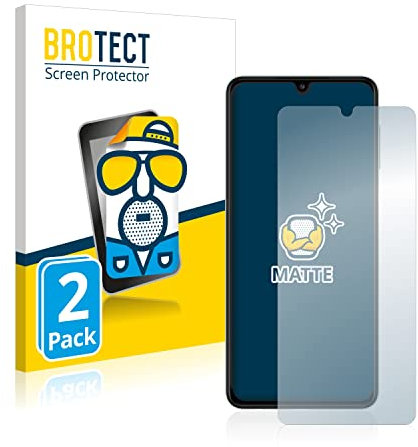 brotect Protection Ecran Anti-Reflet pour Samsung Galaxy A22 4G (2 Pièces) - Film Mat
