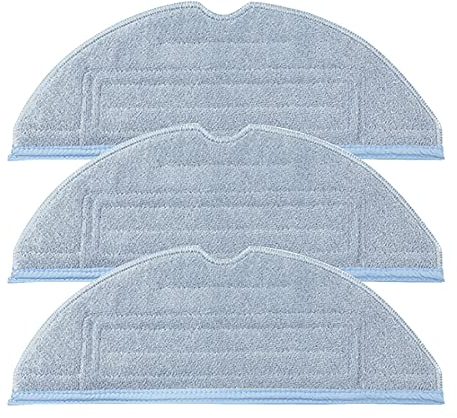 DrRobor 3 Chiffons de Nettoyage pour Roborock S7 S7 Plus S7+ S7 MaxV S8 S8 Plus S8 Pro Ultra T7s T7s Plus Robot Aspirateur
