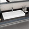 Hommdiy Waschbecken Aufsatzwaschbecken 100 x 46 x 11 cm Mineralguss/Marmorguss Weiß