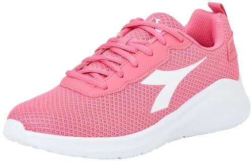 Diadora Robin 5 W, Scarpe da Ginnastica Donna, Raspberry Sorbet/White, 39 EU