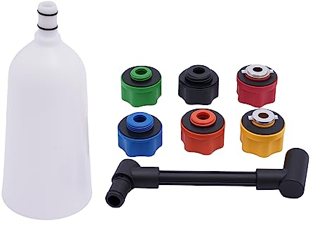 Jarra de aceite, depósito de aceite, embudo con manguera, juego de adaptadores universales, embudo para cambio de aceite, juego de herramientas de recambio de aceite de motor