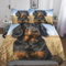 MEFESE Gordon Setter Bed Linen Light Plush Long Mikrofaser Duvet Cover Warm GordonSetter Duvet Cover and Pillowcase with Zip Hypoallergener Mikrofaser Für Kinder Teenager Erwachsene King（220x240cm）
