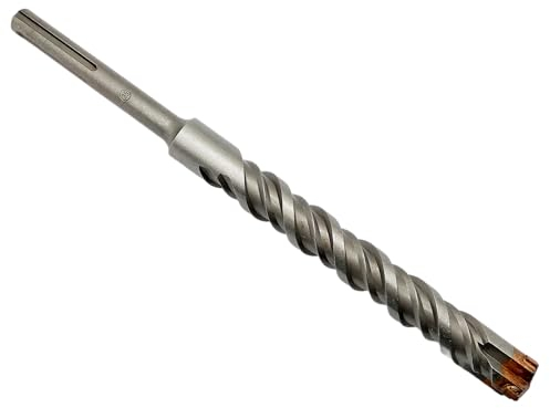 Kraftfeld SDS MAX - Broca en cruz (400 x 35 mm, 400 mm x 12-40 mm de diámetro)