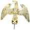 HANABASS Fahnenmast Adlerkopf Dekorierter Fahnenmastkopf Adler-flaggen-Topper-dekor Fahnenmast Dekor Selber Machen Flaggen-top-Ornament Flagge Topper Dekor Fahnenspitze Aluminiumlegierung