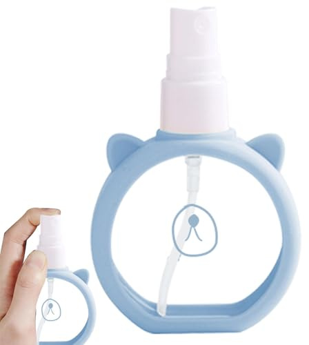 vaporisateurs, Flacon vaporisateur de voyage de 55 ml, Flacon de maquillage anti-fuite à brume fine avec couvercle, flacon vaporisateur de pour eau hydratante, laque pour cheveux,