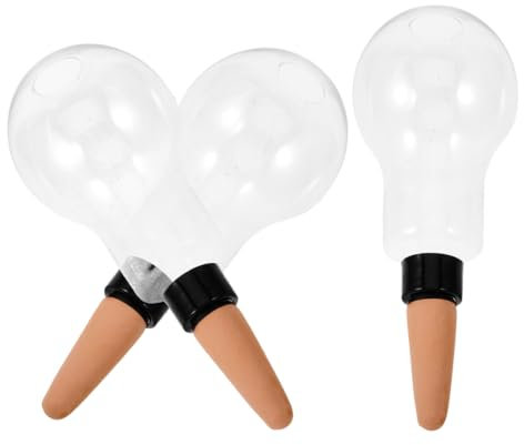 Happyyami 3piezas Dispositivo De Riego Automático Estacas De Riego para Macetas De Interior y Exterior para Plantas De Jardín para Suculentas y Flores