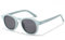 Maesy Kinder Sonnenbrille für 6-12 Jahre - UV400 Polarisierter Schutz - Flexibler und Biegsamer Rahmen - Sichere und Bequeme Sonnenbrille Kinder - Blau - Novi