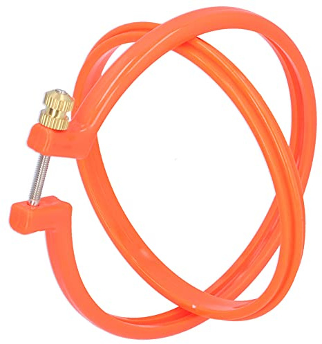 Kreuzstichzubehör, Kreuzstich Sticker Kreis Plastik Farbiger Hoop Ring Haushalt Stickerei Hoop Kleine Sticker Hoops Cross Stitch Hoop für DIY -Kunsthandwerk Nähen (3 Zoll) (4 Zoll)