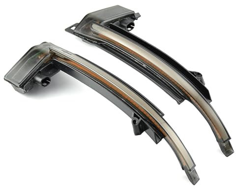 Rückspiegel Blinker für Audi A4 A5 B8.5 RS5 RS3 A3 8P B8 Q3 S4 A4L S5 S6 A6L C6,Seite Spiegel Blinker Dynamische Blinkerleuchte Rückspiegelblinker-Repeaterlampe Zubehör,A