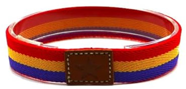 Movilear Pulsera De Tela Elastica Unisex Hombre y Mujer Ajustable Bandera Republicana Republica