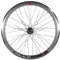 WooHooBikes Deep V 43 mm Vorderrad für Fixie, Fixed Gar, Track Single Speed Bike (Silber)
