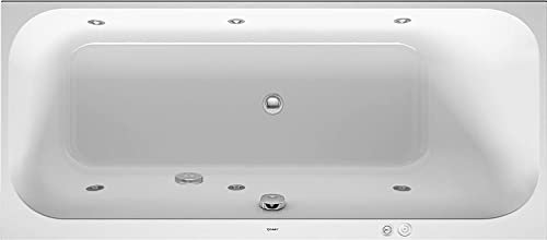 Duravit Whirlwanne Happy D.2 160x70cm, Jet, EB-Version, 1 RS re, we.