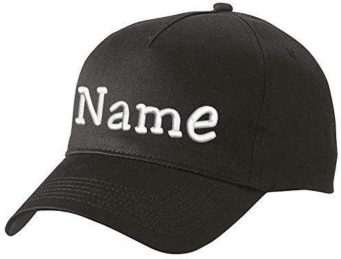 Nashville print factory Modisches Basecap Bestickt mit Namen oder Wunschtext | in 21 Farben (Graphite)