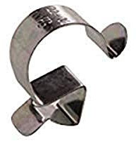 Ram - Clips pour Câble, 14mm x 2.7mm, Gris, Boîte de 80