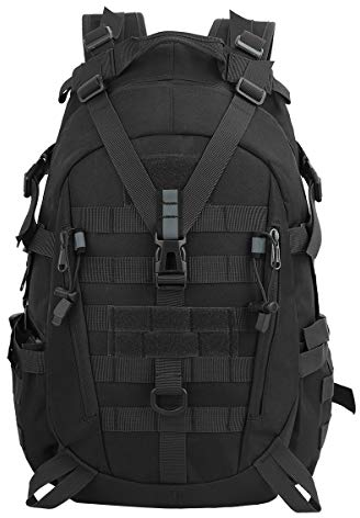 LOCAL LION Militär Rucksack, Taktischer Rucksack Herren, Bundeswehrrucksack Wanderrucksack 30L, militec Molle Trekkingrucksack zum Wandern Outdoorsports Reisen Camping