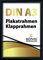 Dreifke Plakatrahmen DIN A3 | 25mm Alu Profil, eckig | schwarz | inkl. entspiegelter Schutzscheibe | Bilderrahmen Klapprahmen Wechselrahmen Posterrahmen Rahmen