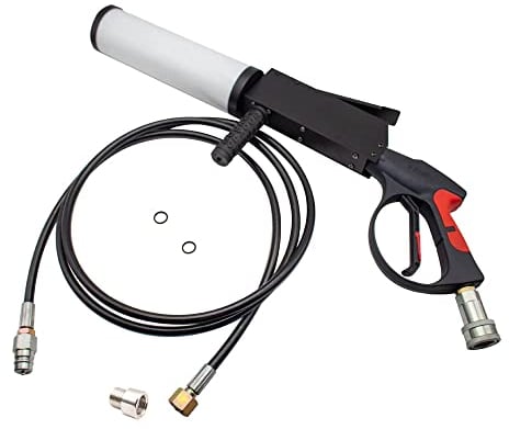 Toplionace Nachtclub Kohlendioxid Gassäule Pistole, Bar RGB Party Led DJ Bühne CO2 Jet Maschineneffekt Nebelmaschine Rauchpistole Schussentfernung 6-8M